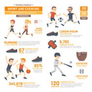 Sport and Exercises Infographics