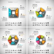 4 in 1 Business Infographic Bundle