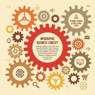 Infographic Business Concept