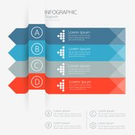 Modern business diagram s Vector illustration