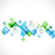 business modern colorful geometric infographics template