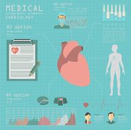 Medical and healthcare infographic N32