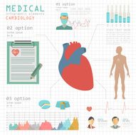 Medical and healthcare infographic N33