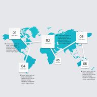 Vector colorful info graphics for your business presentations N248