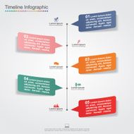 Infographic design template with elements and icons Vector N22