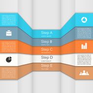 Modern vector template for your business project N235
