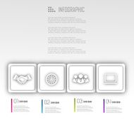 Business infographic design N404