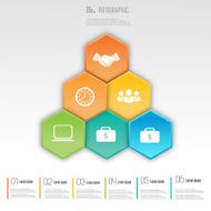 Business infographic design N406