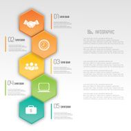 Business infographic design N407