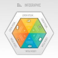 Business infographic design N409