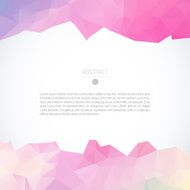 Pink vector template N21