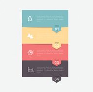 Set of infographics elements in modern flat business style N9