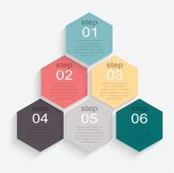 Set of infographics elements in modern flat business style N13