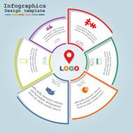 Infographic design template Vector illustration N45