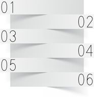 Infographic tab templates N2