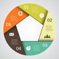 Modern vector template for your business project N241