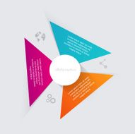 Vector colorful info graphics for your business presentations N254
