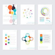 Set of Timeline Infographic Design Templates N19