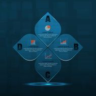Transparent Infographic Elements