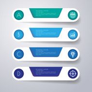 Design flat shadow template banners graphic or website Vector N9