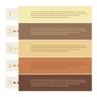 Modern beige option banners