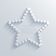 Vector star background design Eps10 N2