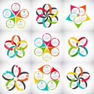 Big Set of Infographic Banner Templates for Your Business Vector N24