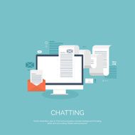 Vector illustration Flat computing background Programming coding Web development and N45