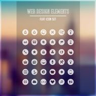Infographics vector icon set Flat design elements N2