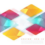 Vector design rhombus N7