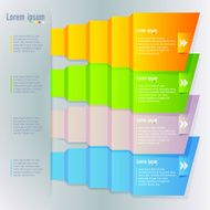 Info graphic Background with Arrows N14
