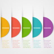 Abstact circles template Color icon Vector N2