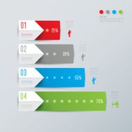 Infographics vector design template N294