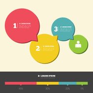 Infographics Elements with Numbers N5