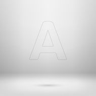 Icon in light studio room N23
