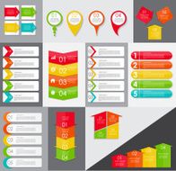 Big Set of Infographic Banner Templates for Your Business Vector N25