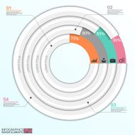 Abstract paper infographic N66
