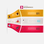 Set of business infographics N38