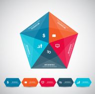 Business infographics template Vector illustration N13