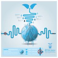 Ecology Water Pipeline Business Infographic N3