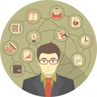 Modern Businessman Concept