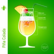 Pina Colada Cocktail N4