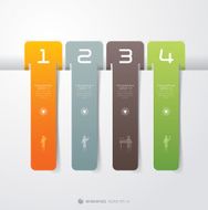 Infographics vector design template N298