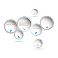Abstract Web design template N6