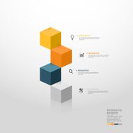 Business infographics template Vector illustration N15