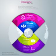 Business infographic design N413
