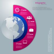 Business infographic design N414