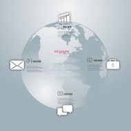 Business infographic design N415