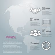 Business infographic design N416