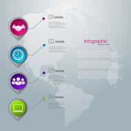 Business infographic design N418